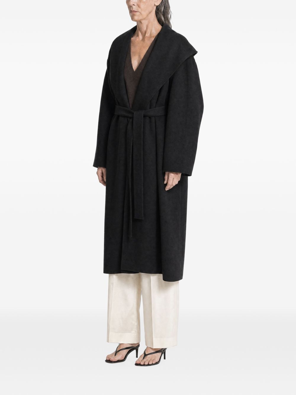 Toteme Women Wool Hooded Coat TOTEME