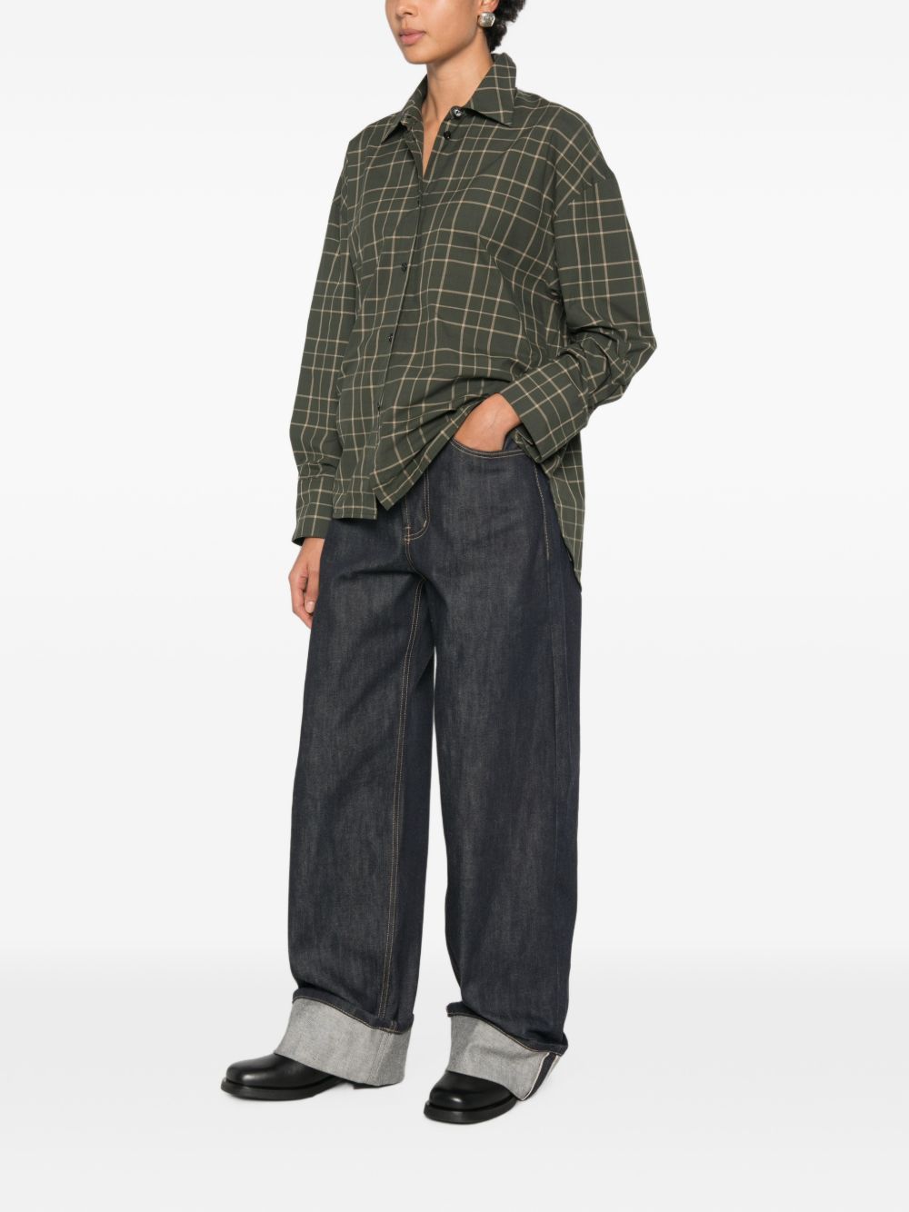 Toteme Women Cotton Boxy Shirt TOTEME