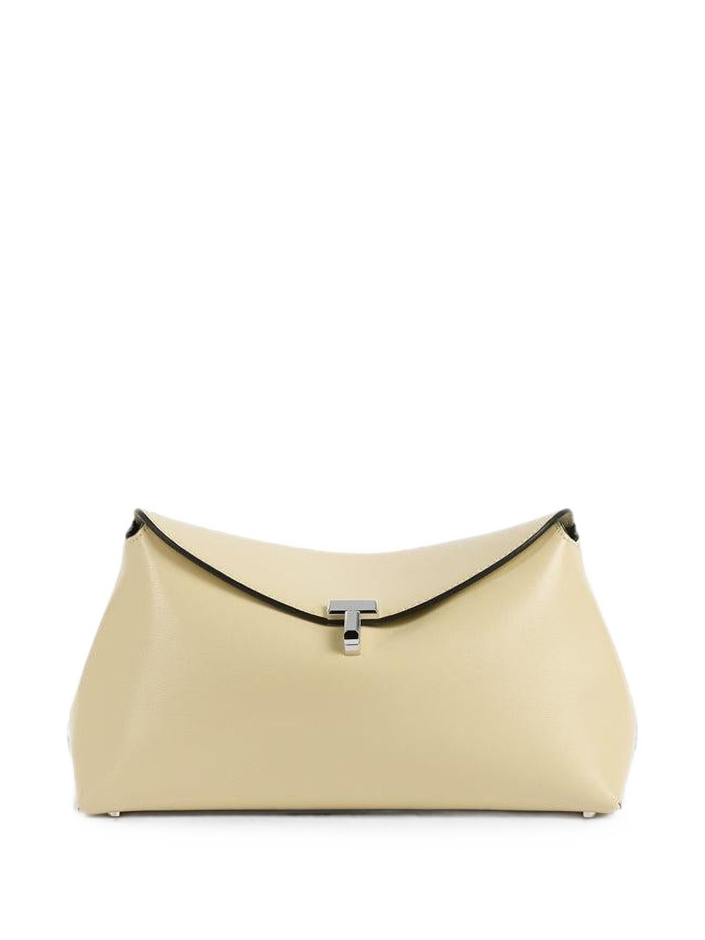 Toteme Women T-Lock Leather Clutch