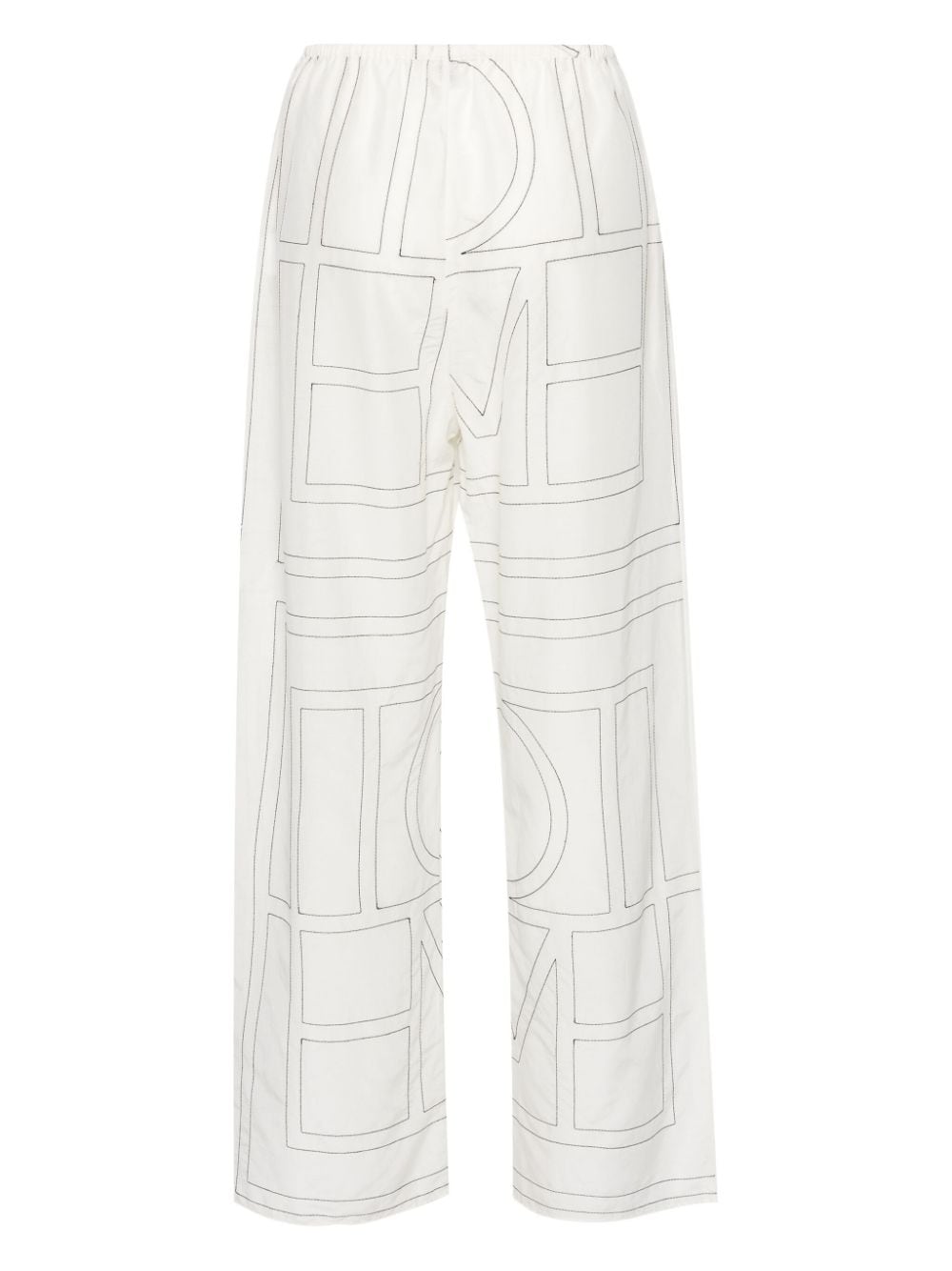 Toteme Women Cotton Blend Pajama Trousers TOTEME