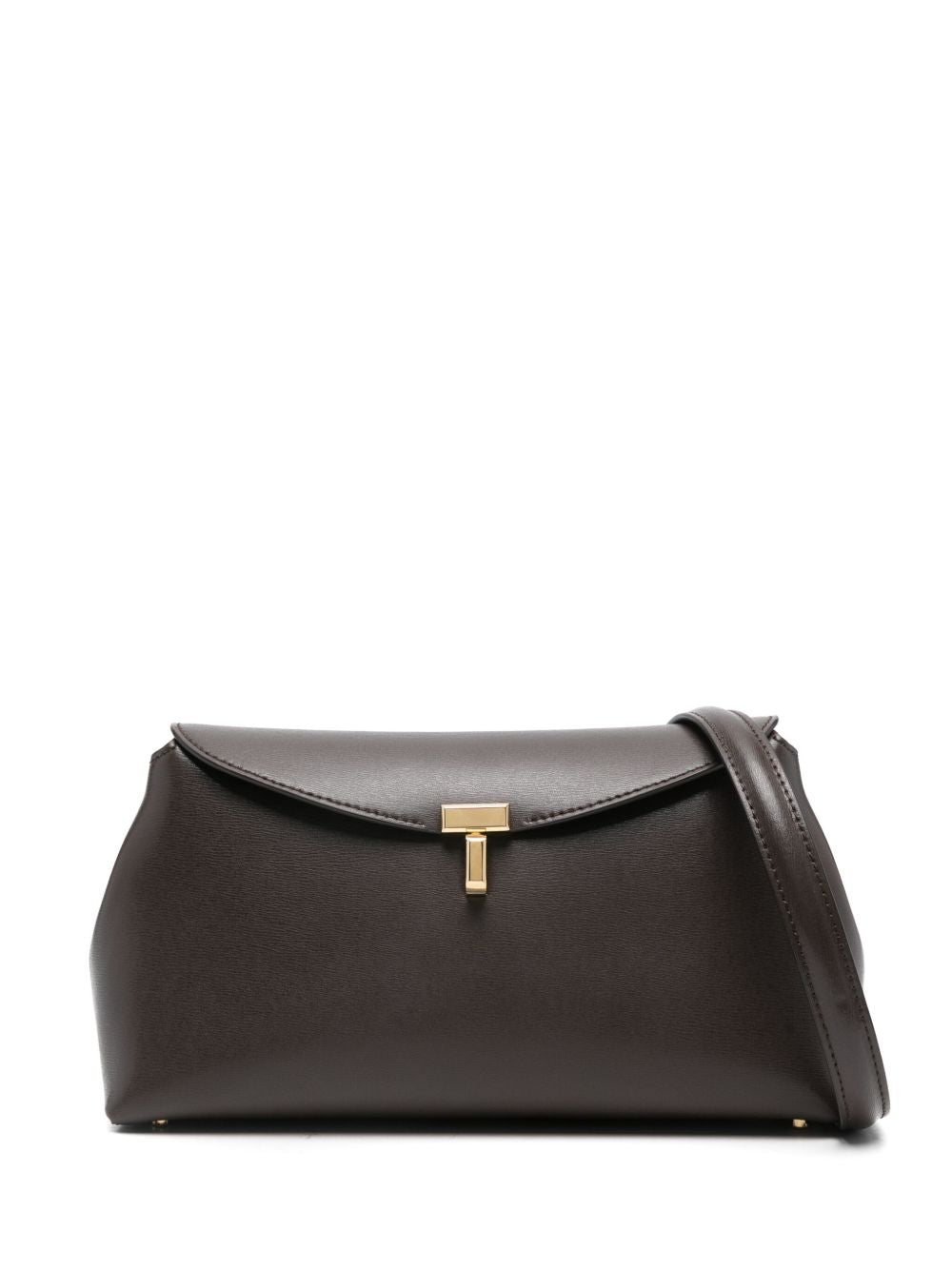 Toteme Women T-Lock Leather Clutch TOTEME