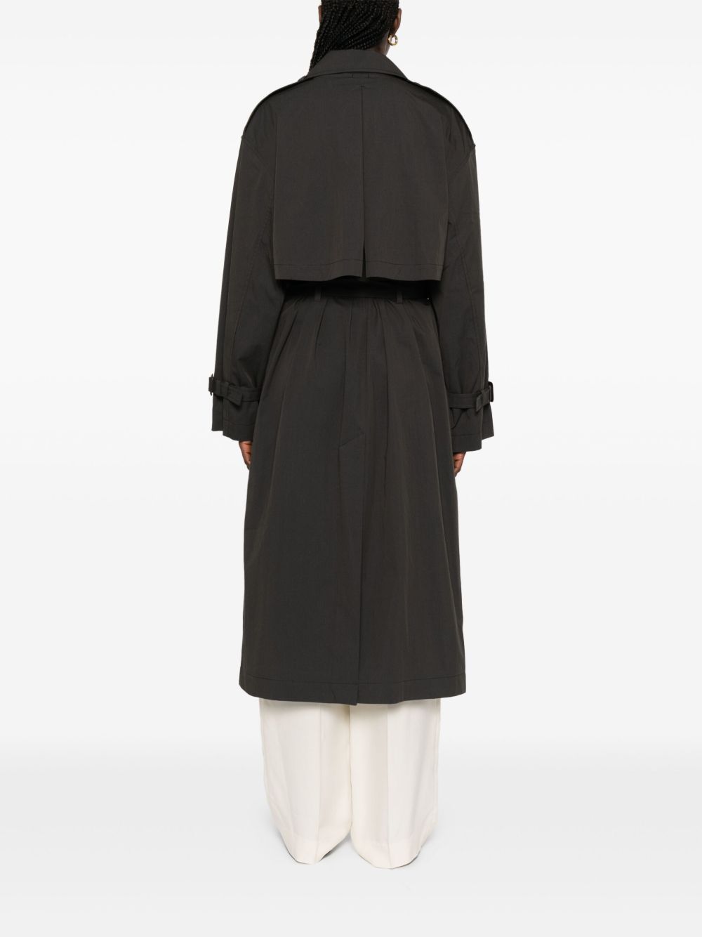 Toteme Women Cotton Blend Trench Coat TOTEME