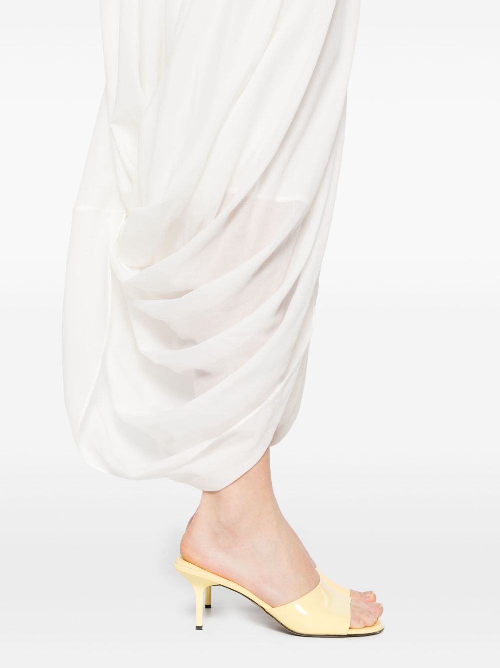 Toteme Women Cotton Blend Long Skirt TOTEME