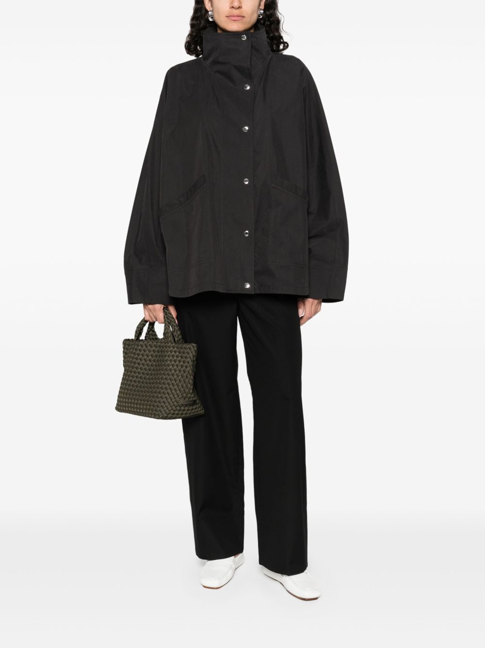 Toteme Women Cotton Blend Parachute Jacket TOTEME