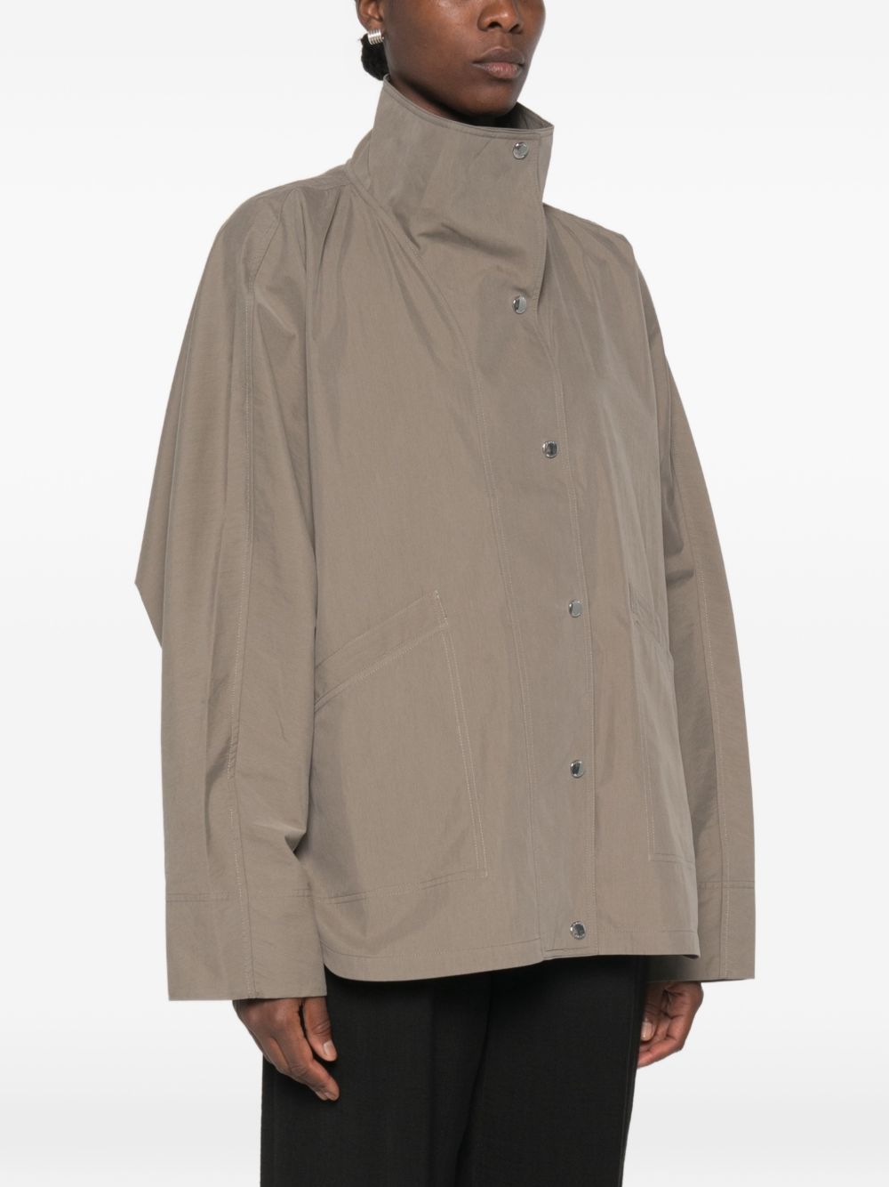 Toteme Women Cotton Blend Parachute Jacket TOTEME