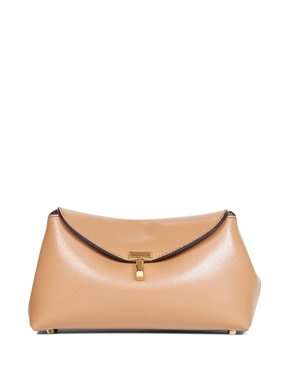 Toteme Women T-Lock Mini Leather Clutch TOTEME