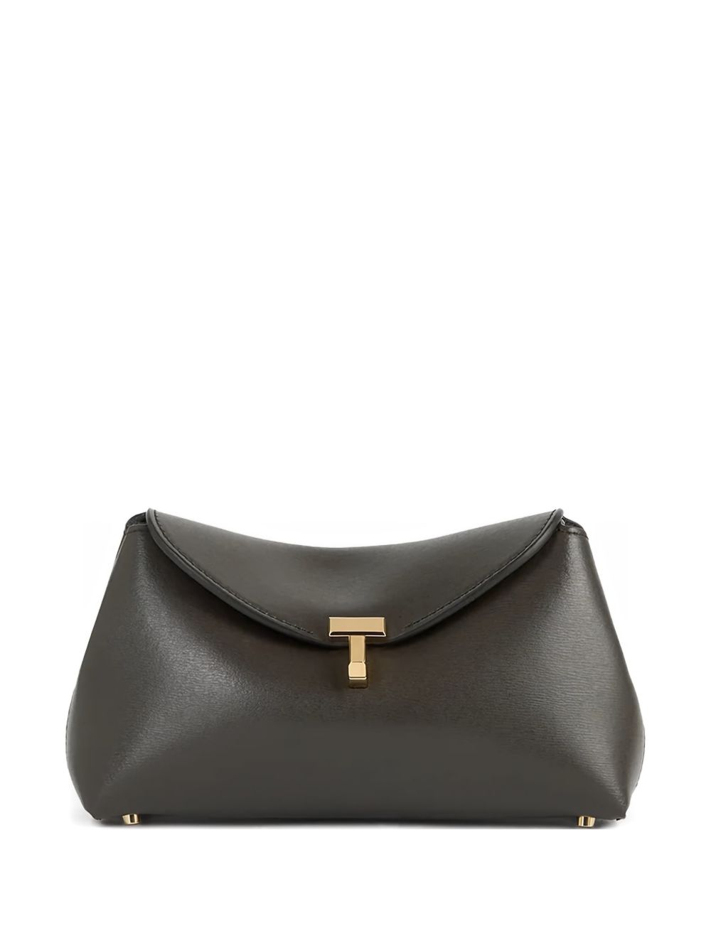 Toteme Women T-Lock Mini Leather Clutch TOTEME