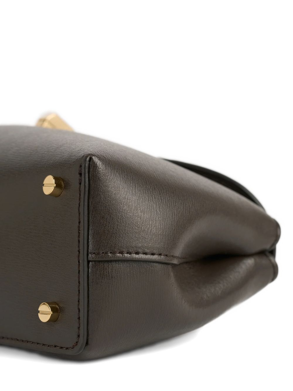 Toteme Women T-Lock Mini Leather Clutch TOTEME