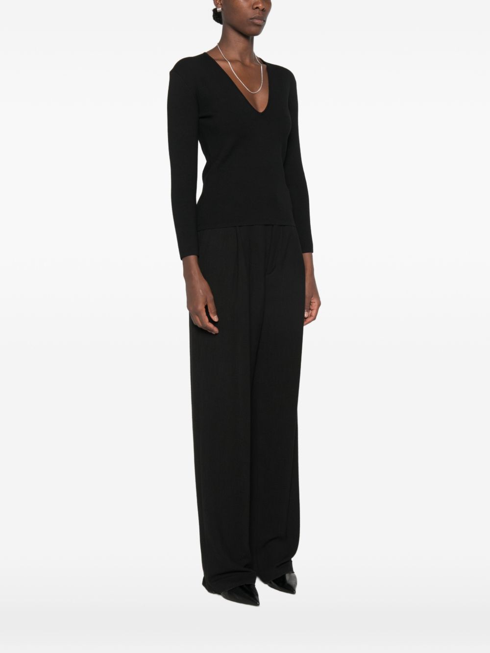 Toteme Women V-Necked Sweater TOTEME