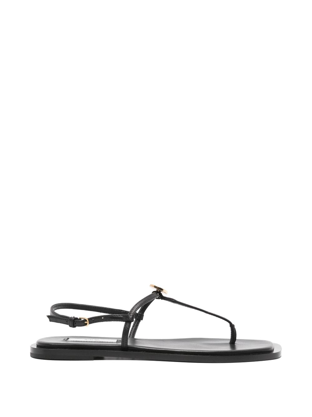Toteme Women T-Strap Leather Sandals TOTEME