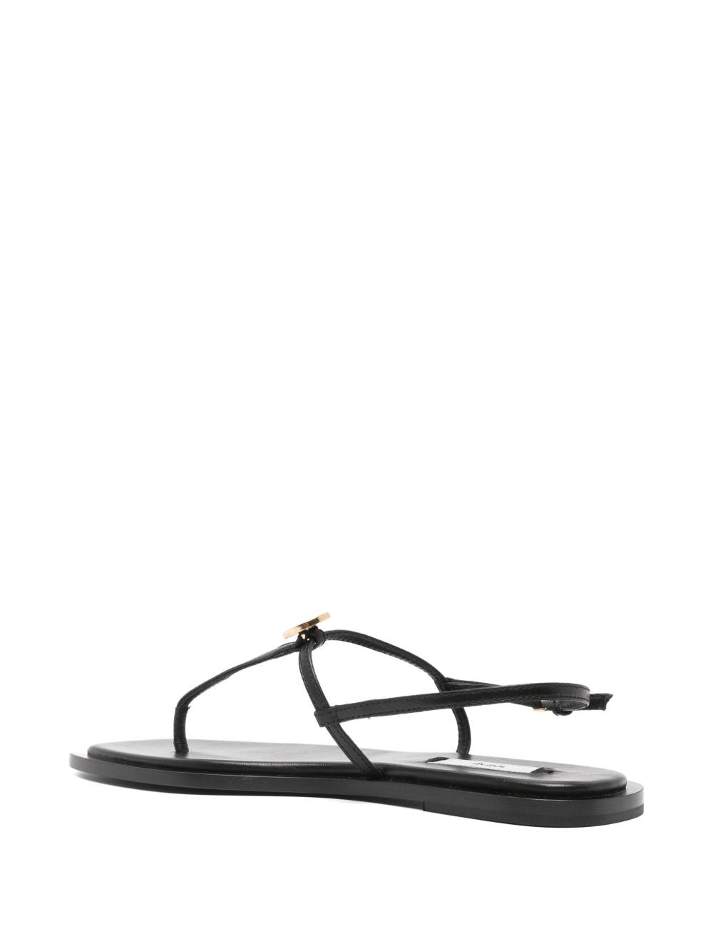 Toteme Women T-Strap Leather Sandals TOTEME