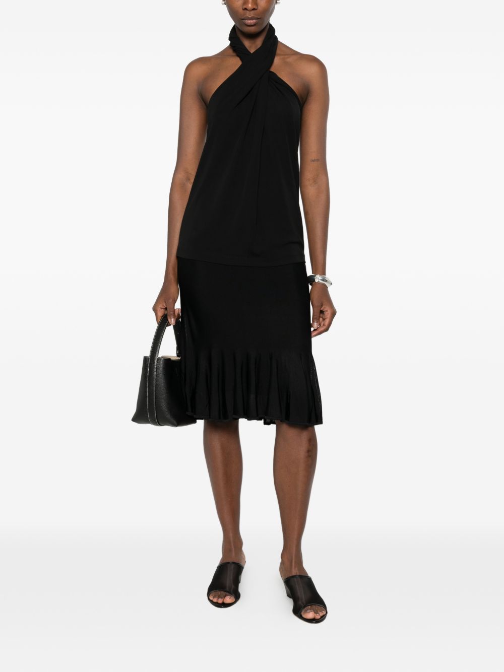 Toteme Women Fluted Midi Skirt TOTEME