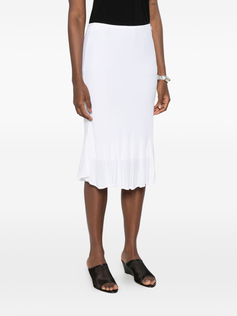 Toteme Women Fluted Midi Skirt TOTEME