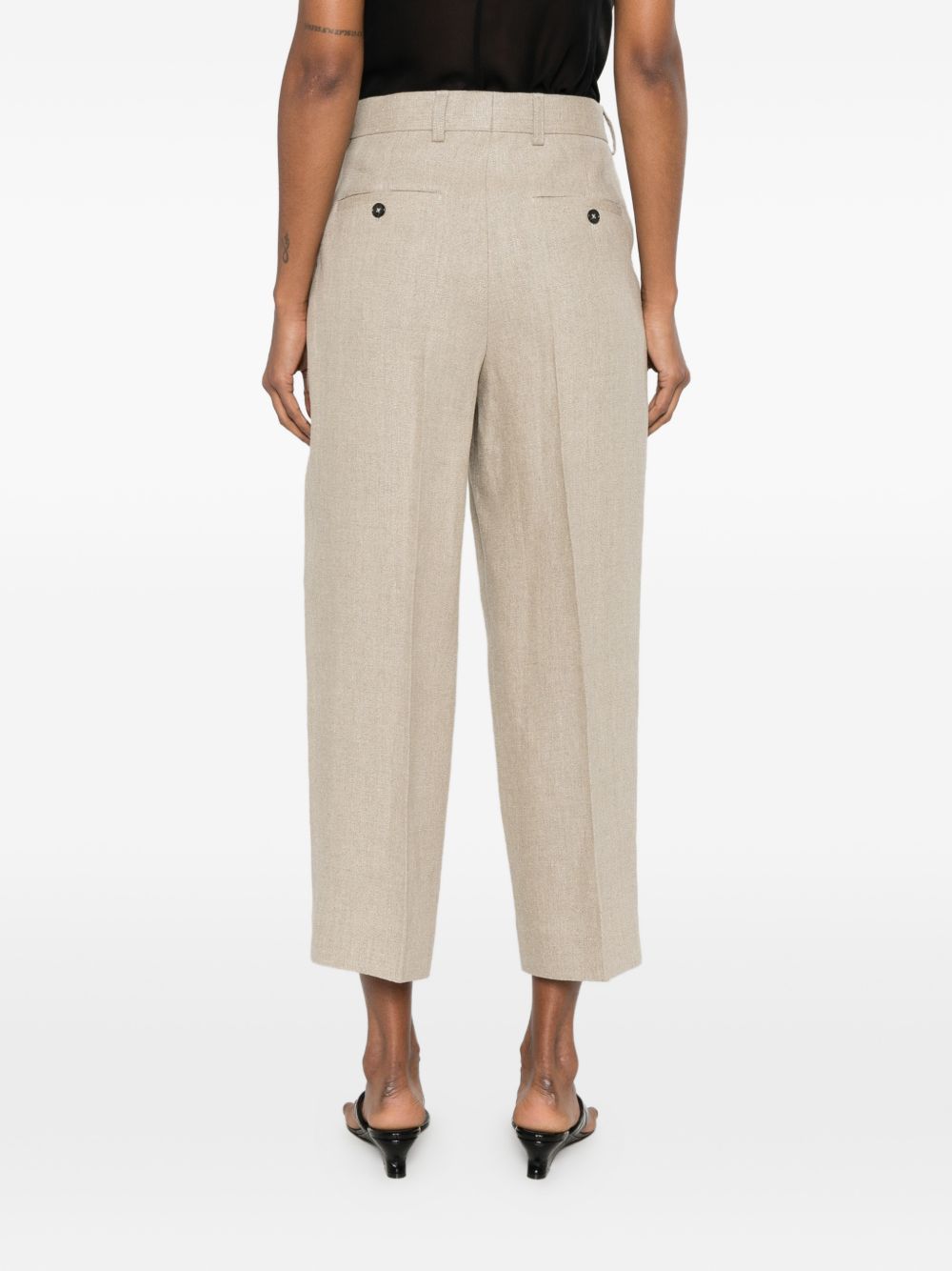 Toteme Women Linen Trousers TOTEME