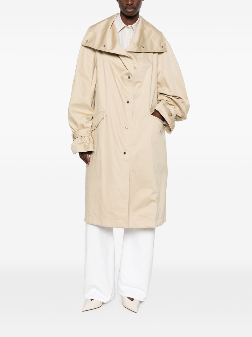 Toteme Women Cotton Trech Coat TOTEME