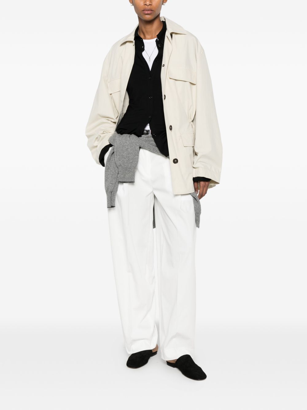 Toteme Women Cotton Blend Jacket TOTEME