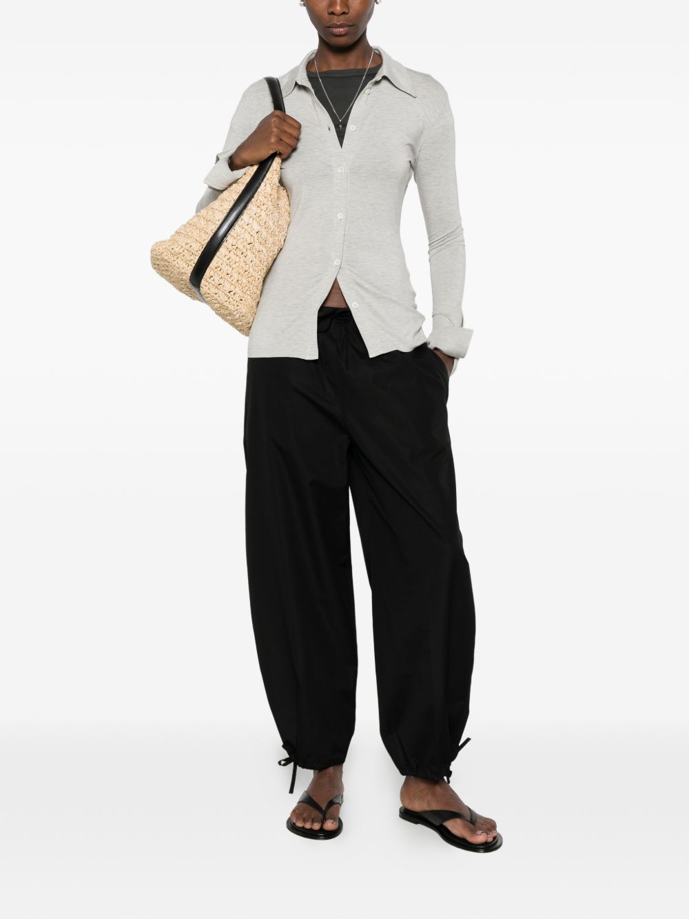 Toteme Women Fitted Jersey Shirt TOTEME