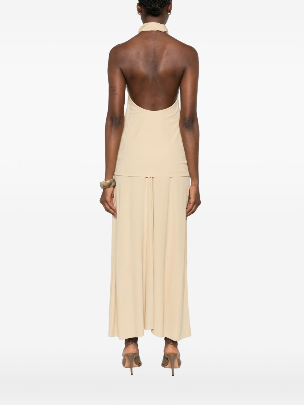 Toteme Women Sleeveless Halterneck Top TOTEME