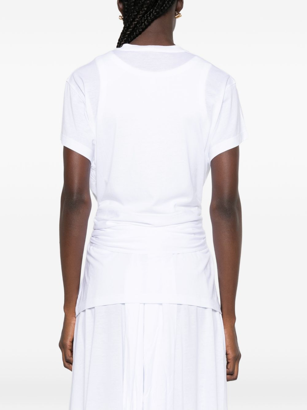 Toteme Women Cotton Blend Tie-Waist Top TOTEME