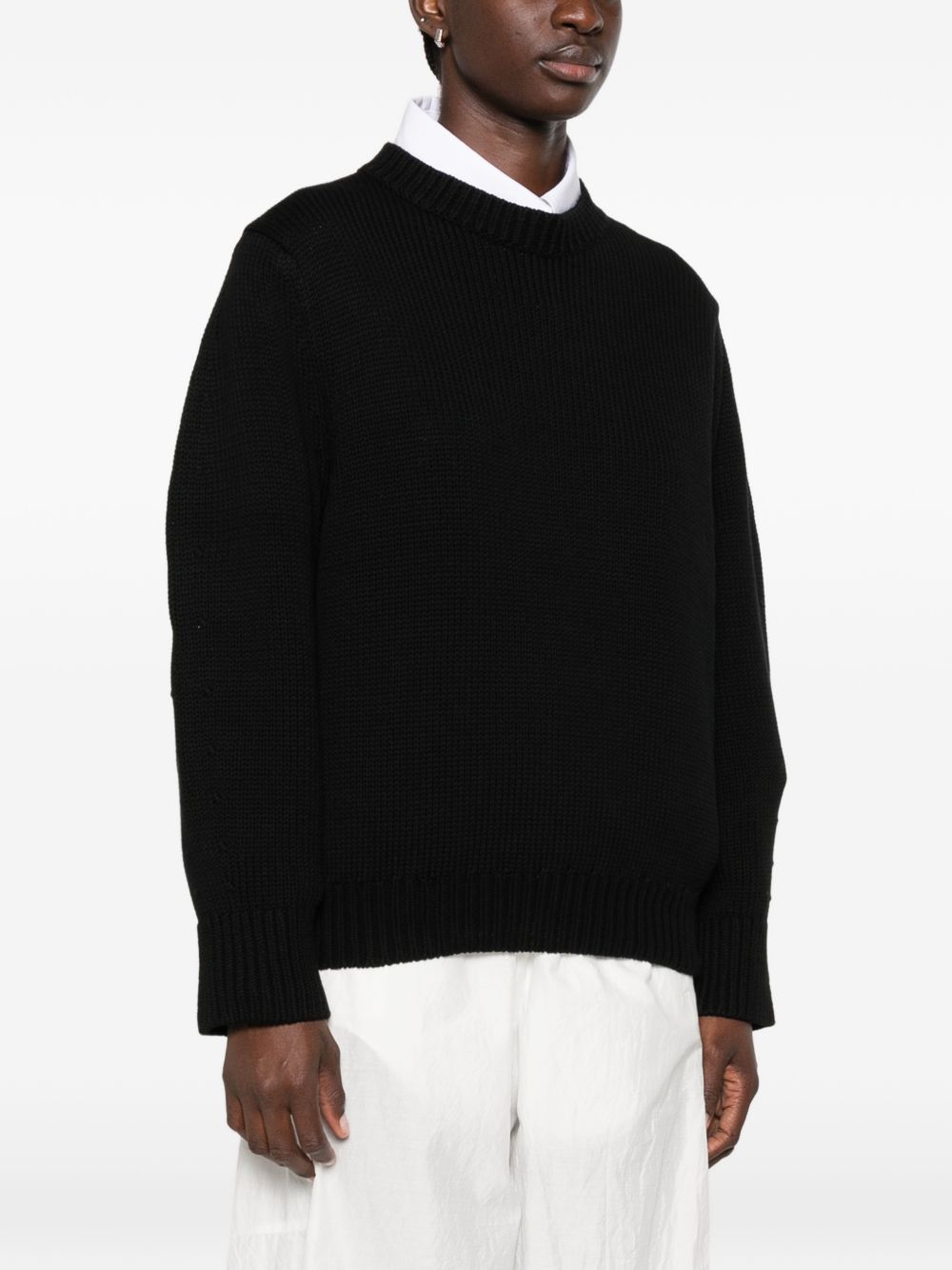 Toteme Women Cotton Oversized Sweater TOTEME
