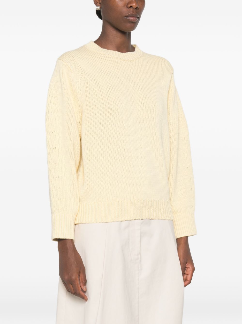 Toteme Women Cotton Oversized Sweater