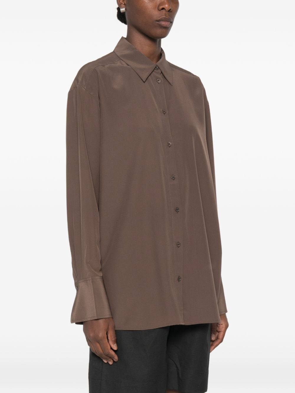 Toteme Women Crepe Silk Shirt TOTEME