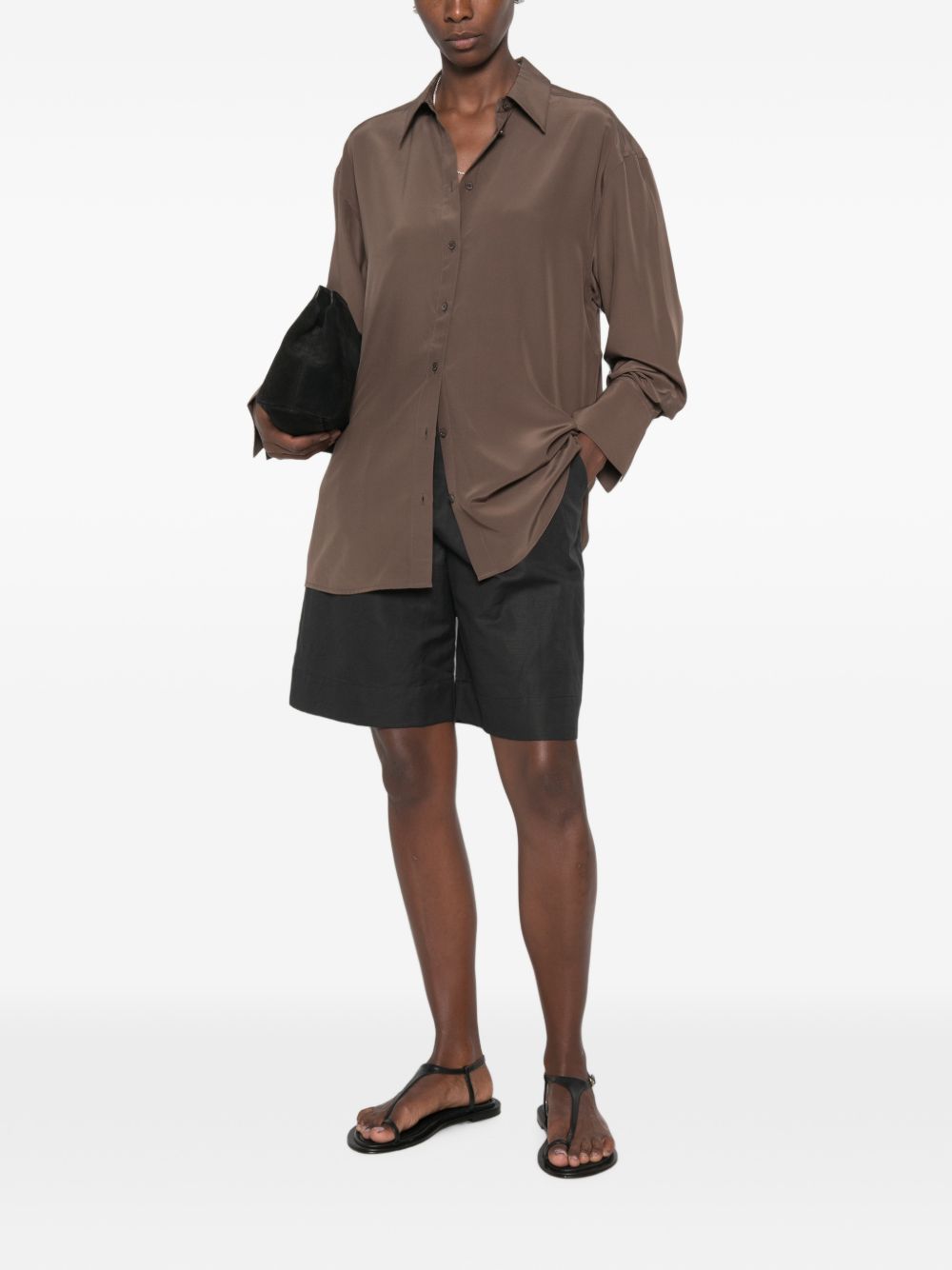 Toteme Women Crepe Silk Shirt TOTEME