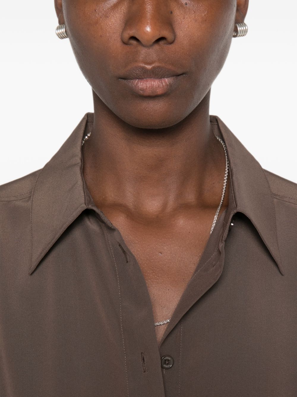 Toteme Women Crepe Silk Shirt TOTEME