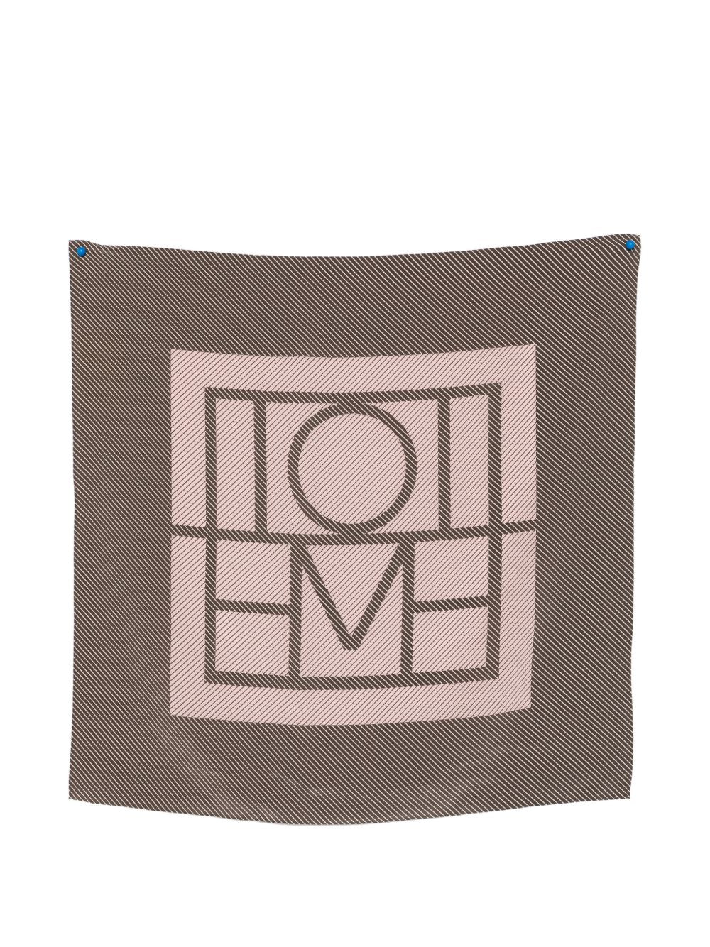Toteme Women Monogram Silk Foulard TOTEME