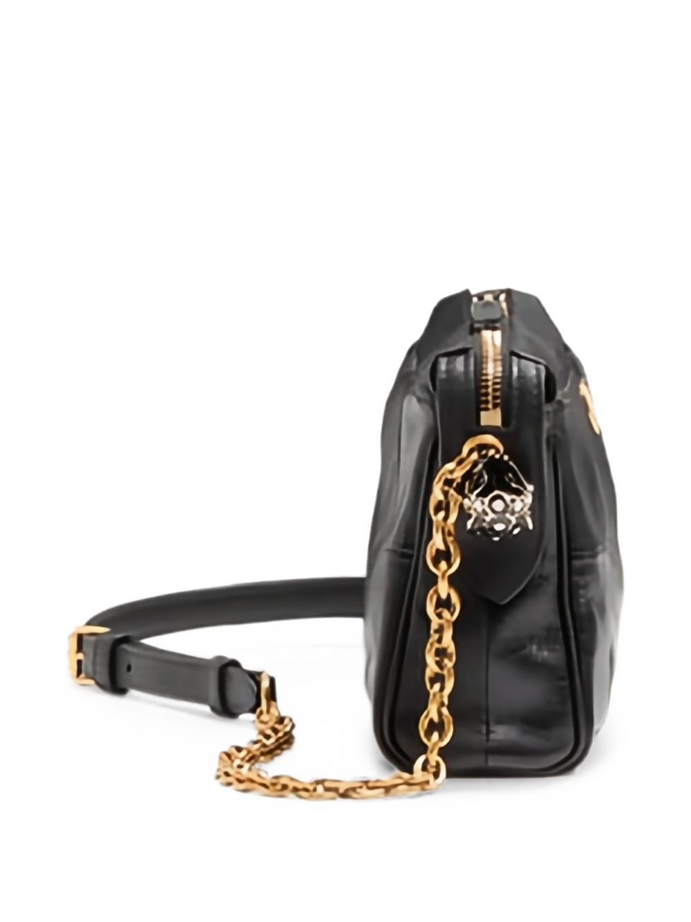 Valentino Garavani Women Panthea Small Leather Shoulder Bag VALENTINO GARAVANI