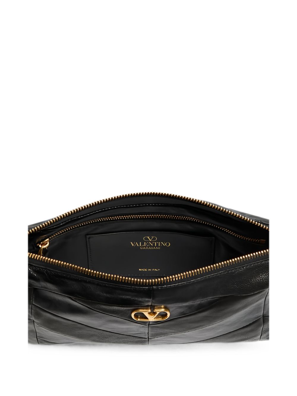 Valentino Garavani Women Panthea Small Leather Shoulder Bag VALENTINO GARAVANI