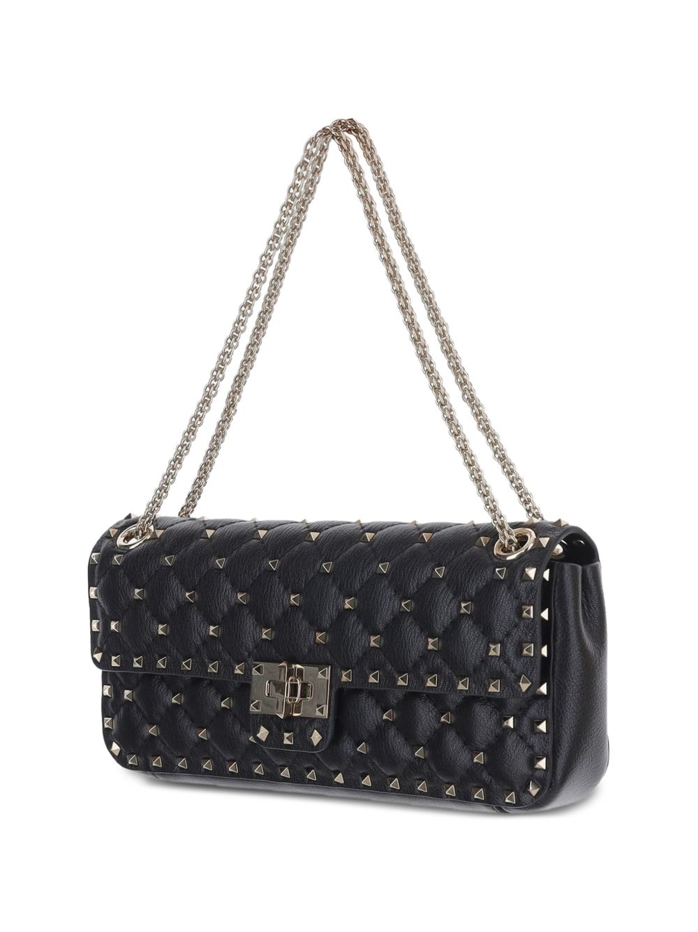 Valentino Garavani Women Rockstud Spike Small Leather Shoulder Bag VALENTINO GARAVANI