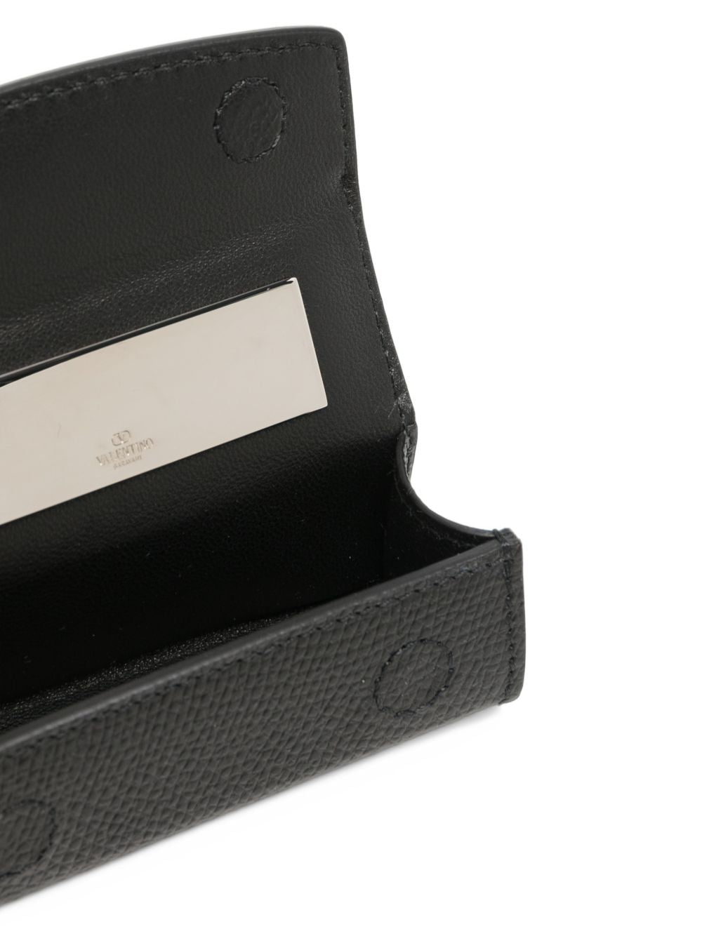 Valentino Garavani Women Vlogo Signature Leather Lipstick Keychain VALENTINO GARAVANI