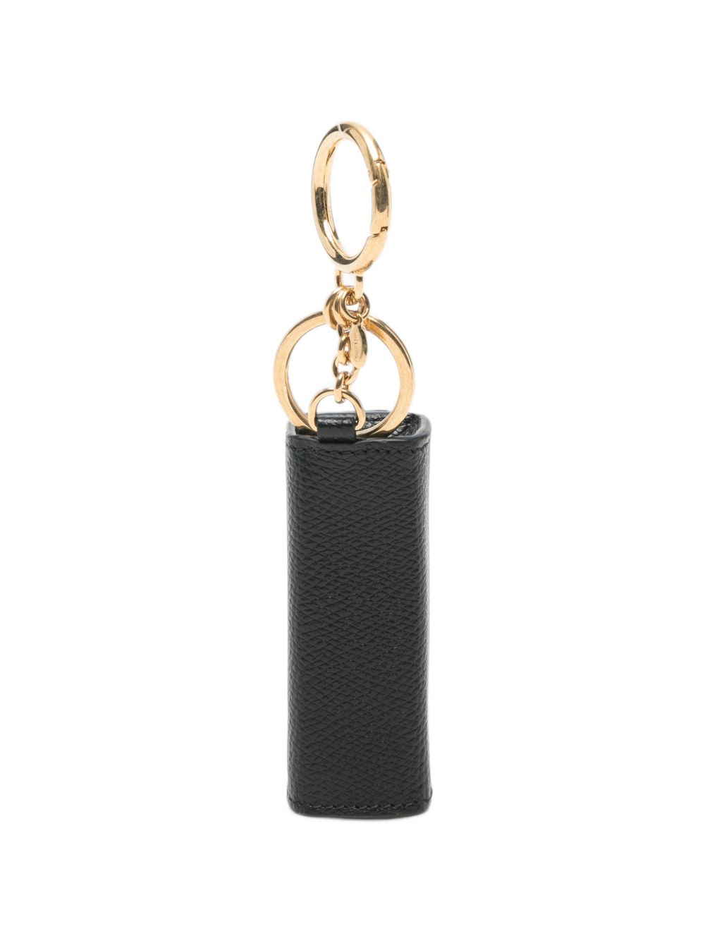 Valentino Garavani Women Vlogo Signature Leather Lipstick Keychain VALENTINO GARAVANI