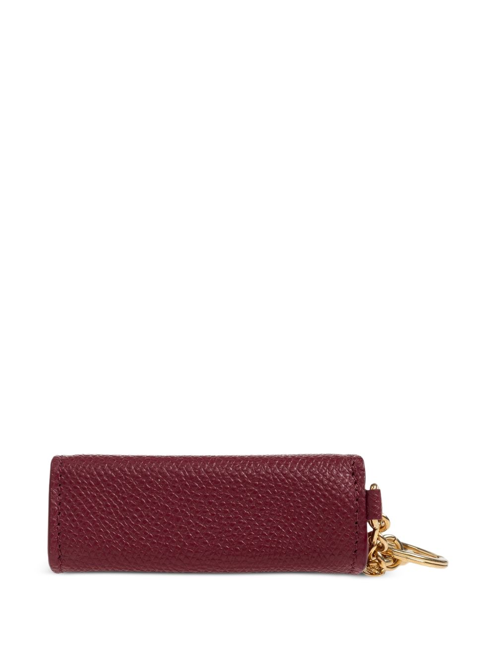 Valentino Garavani Women Vlogo Signature Leather Lipstick Keychain VALENTINO GARAVANI