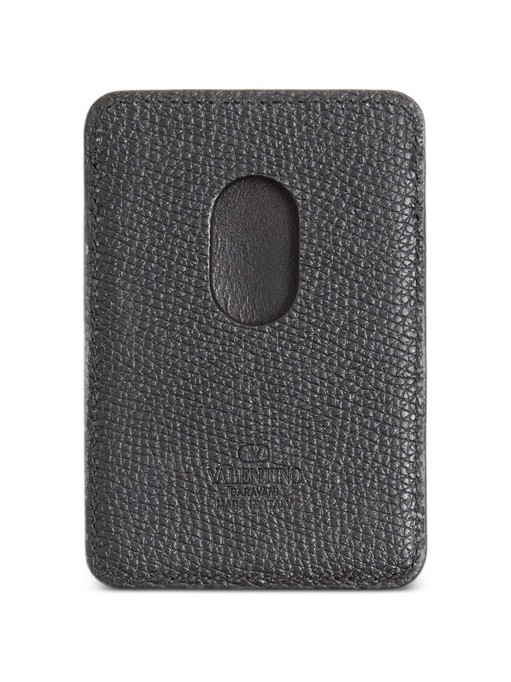 Valentino Garavani Women Vlogo Signature Leather Card Case VALENTINO GARAVANI