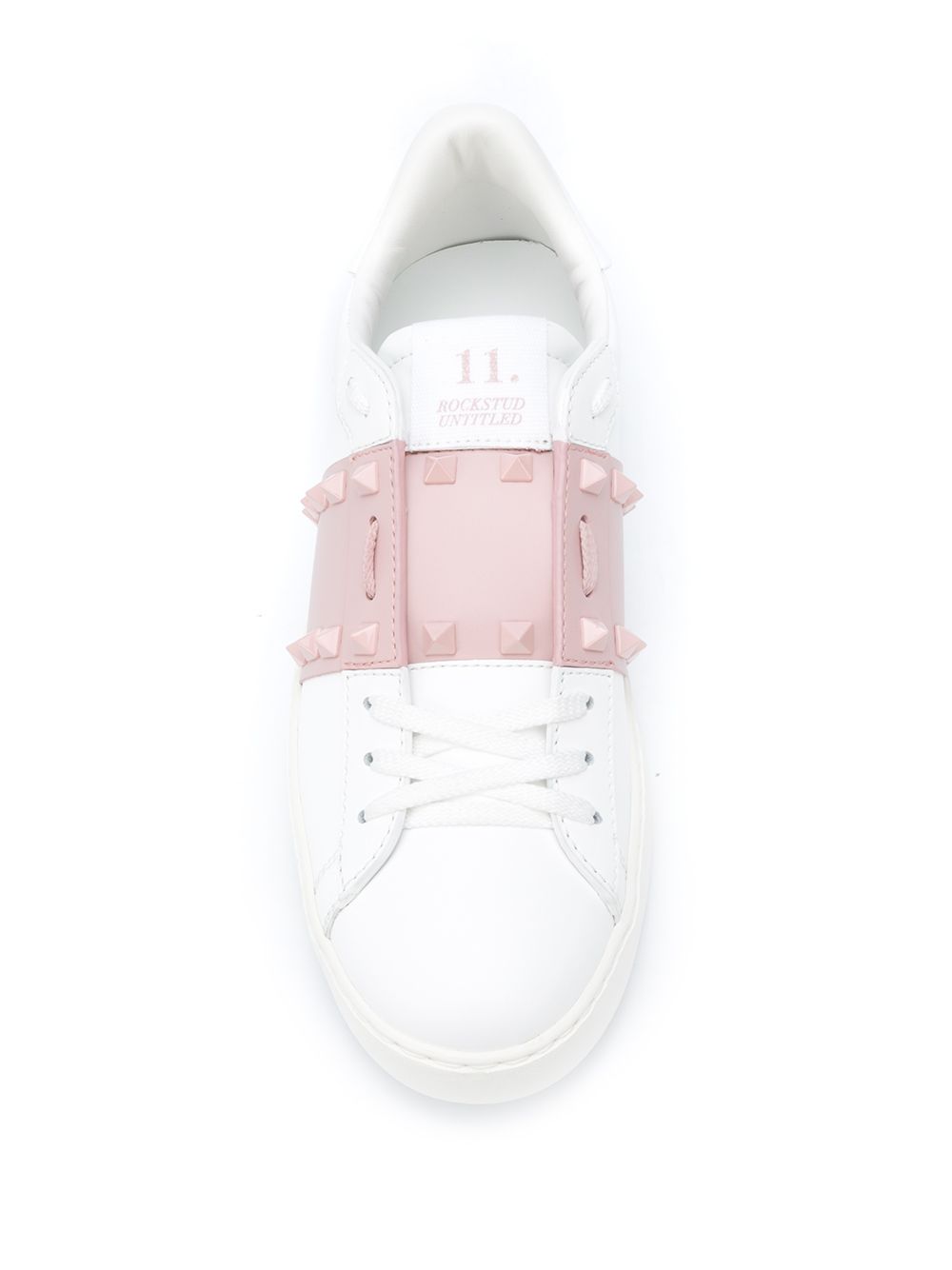 Valentino Garavani Women Rockstud Untitled Leather Sneakers VALENTINO GARAVANI