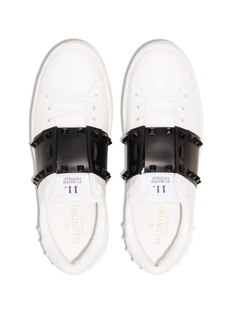 Valentino Garavani Women Rockstud Untitled Leather Sneakers VALENTINO GARAVANI