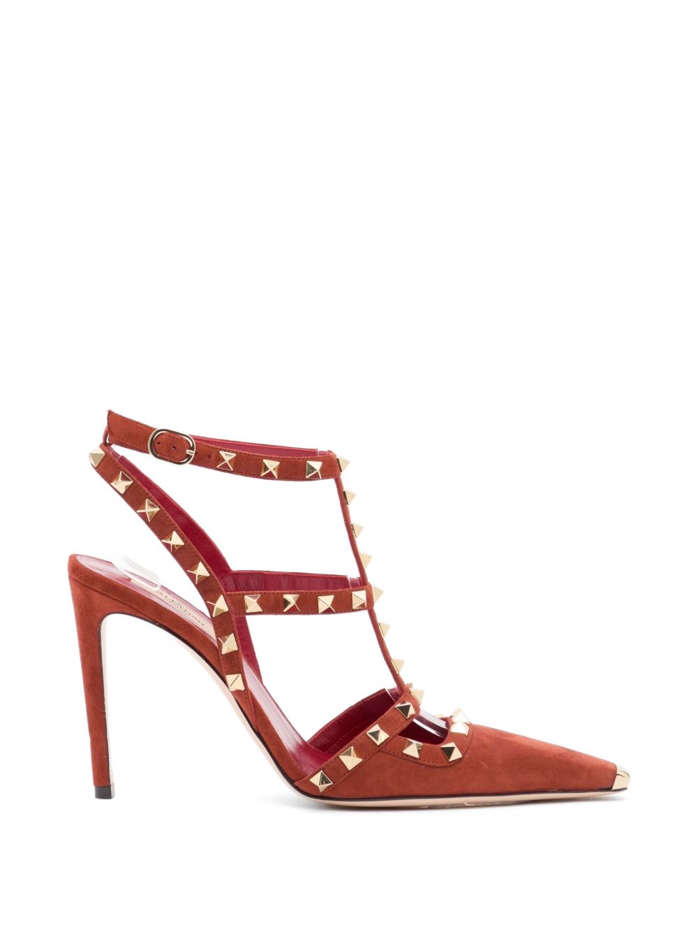 Valentino Garavani Women Rockstud Suede Leather Pumps VALENTINO GARAVANI