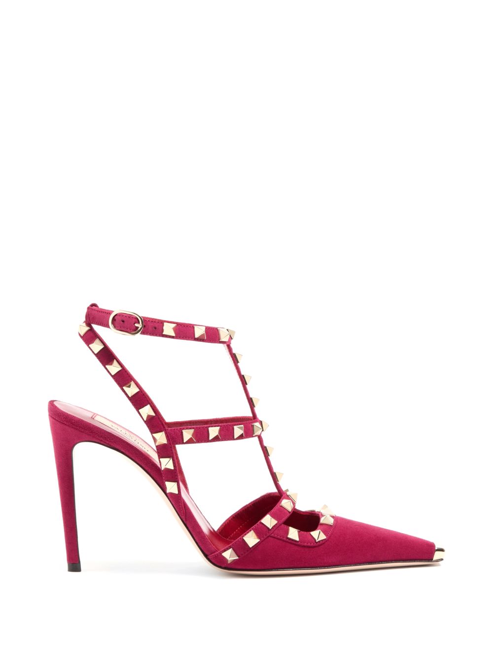 Valentino Garavani Women Rockstud Suede Leather Pumps VALENTINO GARAVANI