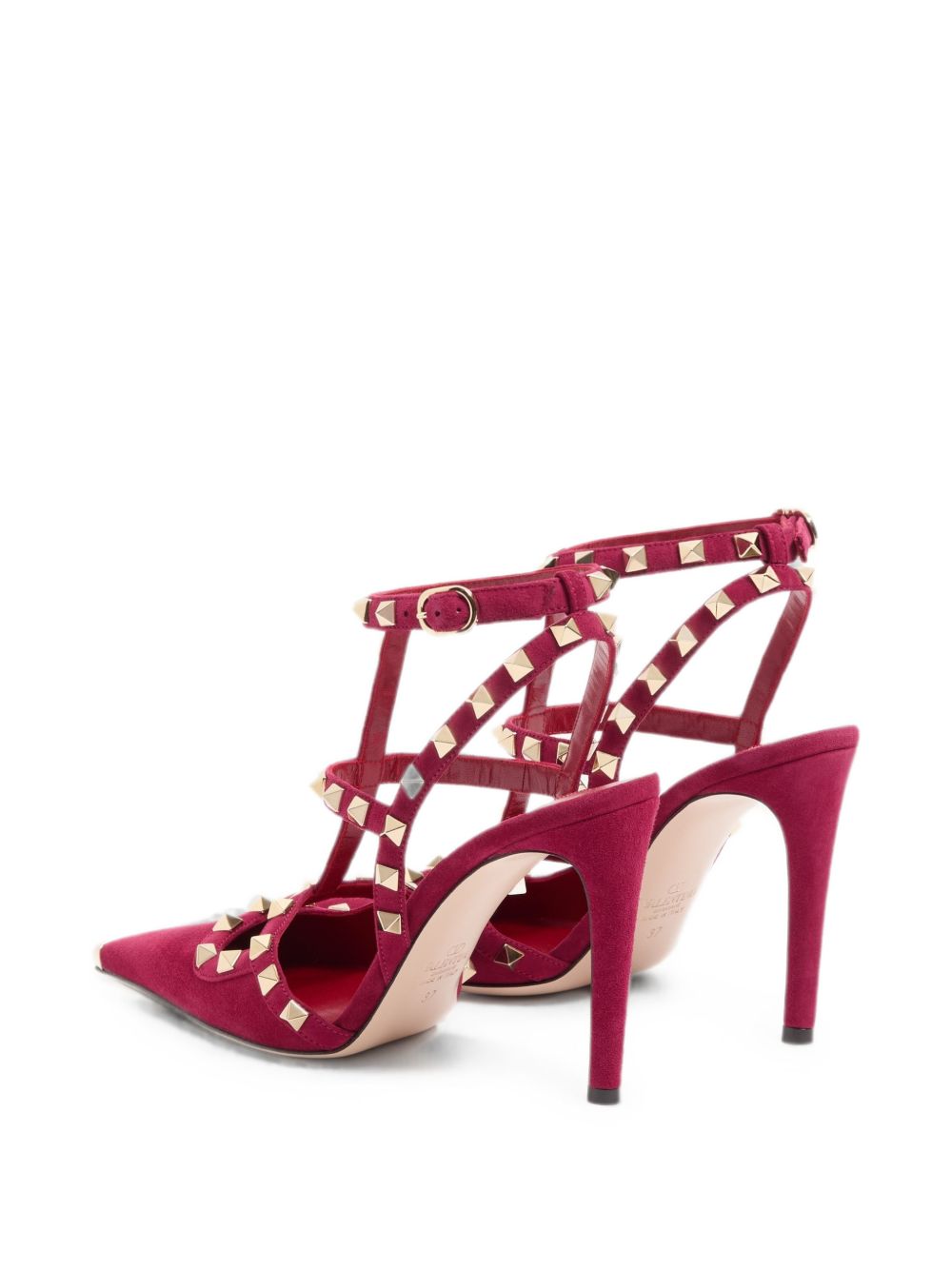 Valentino Garavani Women Rockstud Suede Leather Pumps VALENTINO GARAVANI
