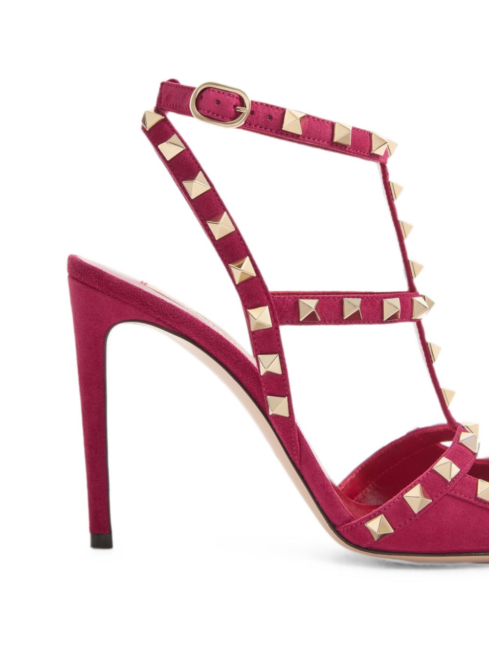 Valentino Garavani Women Rockstud Suede Leather Pumps VALENTINO GARAVANI