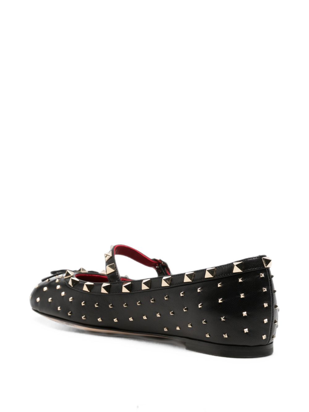 Valentino Garavani Women Rockstud Leather Ballet Flats VALENTINO GARAVANI