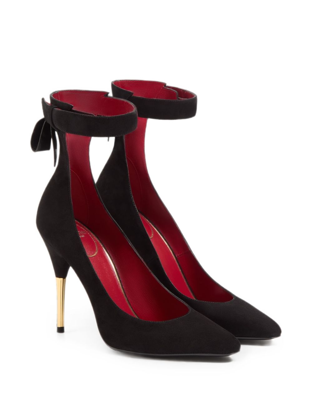 Valentino Garavani Women Fatale Suede Leather Pumps VALENTINO GARAVANI