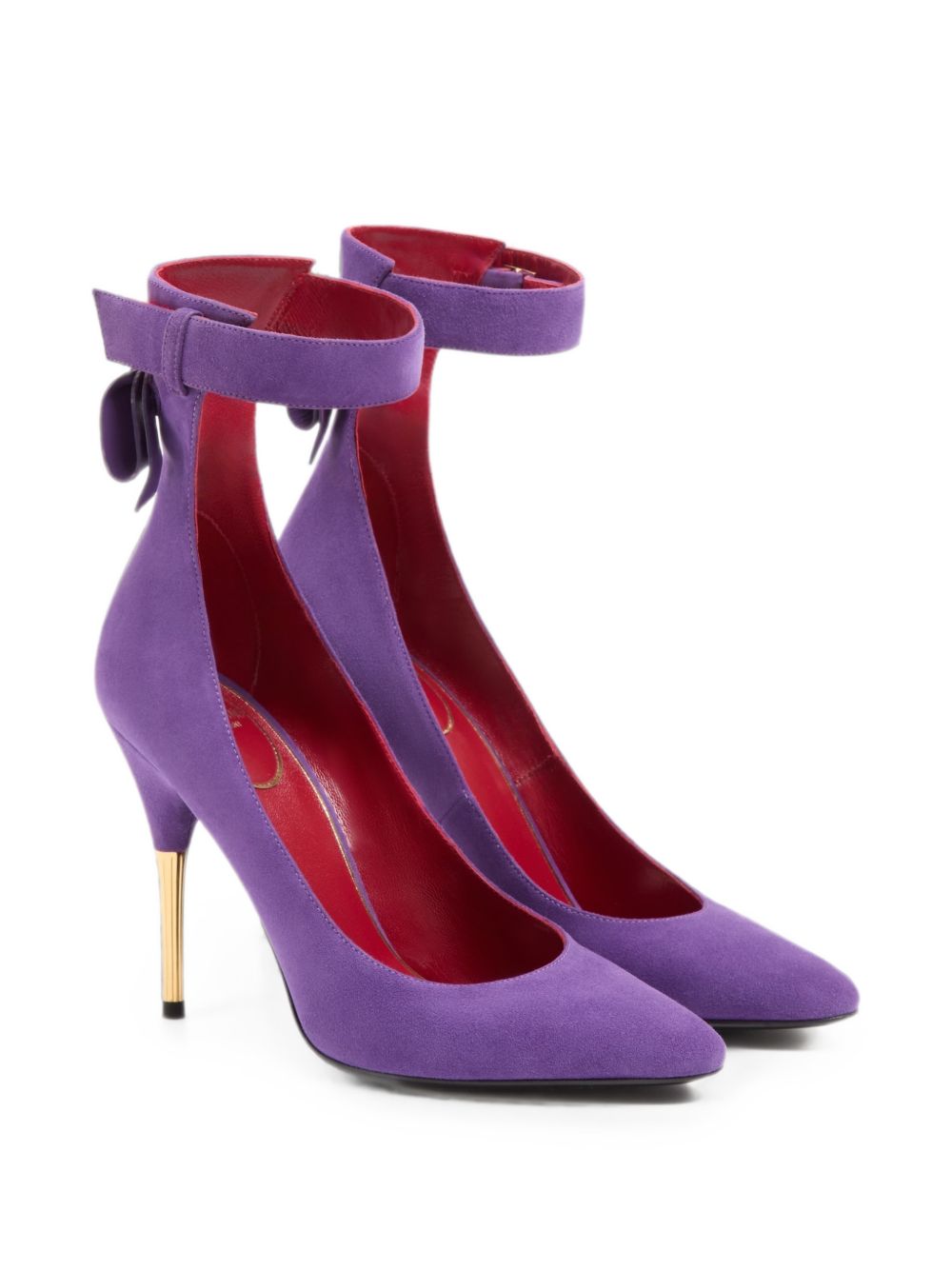 Valentino Garavani Women Fatale Suede Leather Pumps VALENTINO GARAVANI