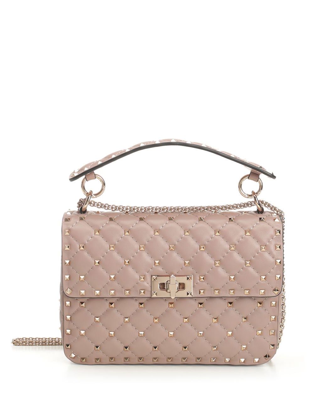 Valentino Garavani Women Rockstud Spike Medium Leather Shoulder Bag VALENTINO GARAVANI