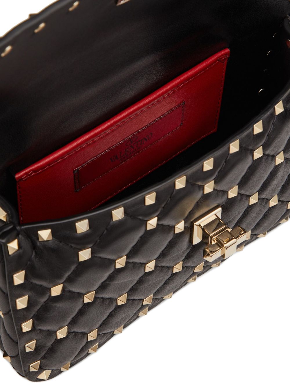Valentino Garavani Women Rockstud Spike Small Leather Shoulder Bag VALENTINO GARAVANI