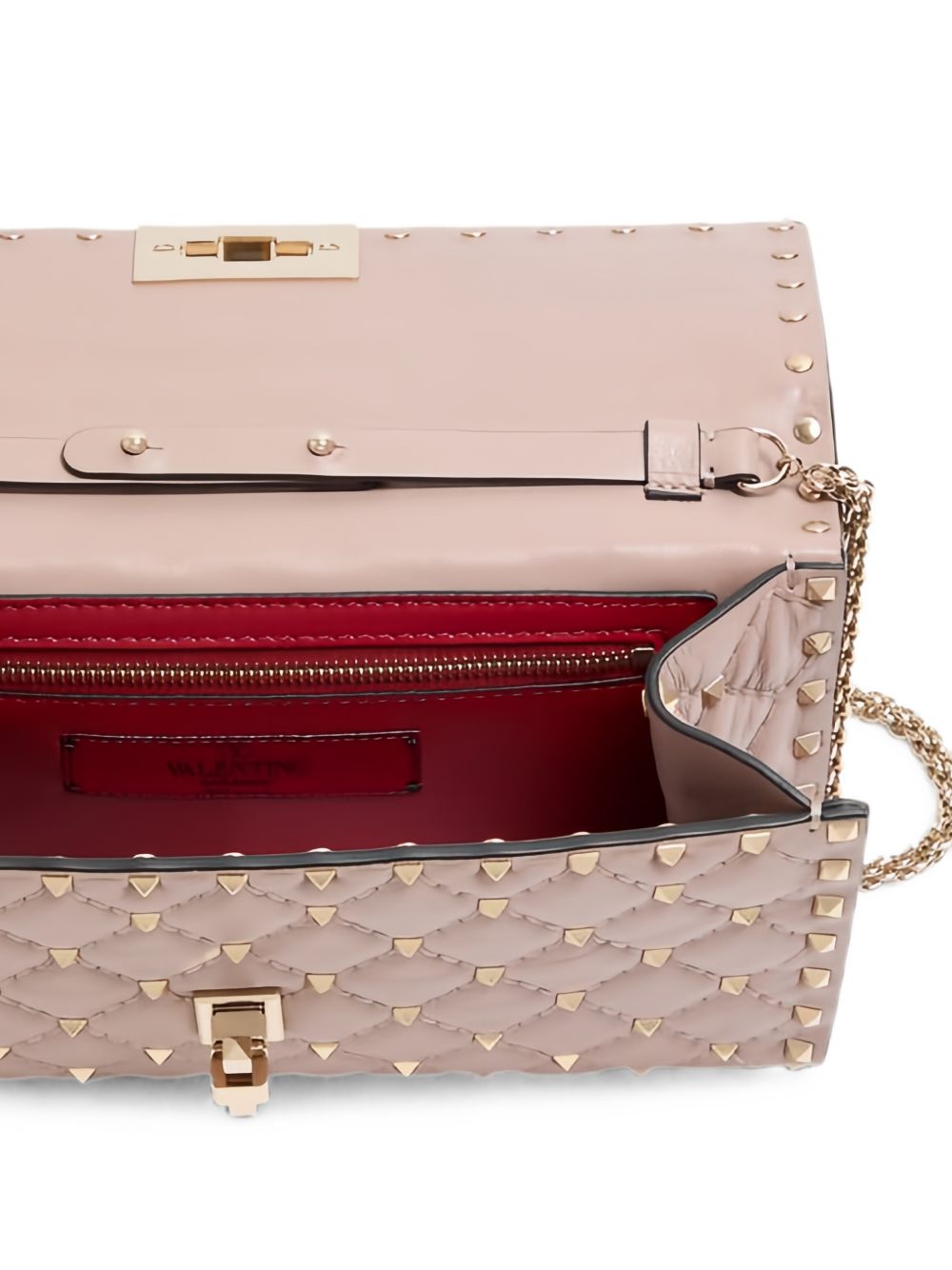 Valentino Garavani Women Rockstud Spike Small Leather Shoulder Bag VALENTINO GARAVANI