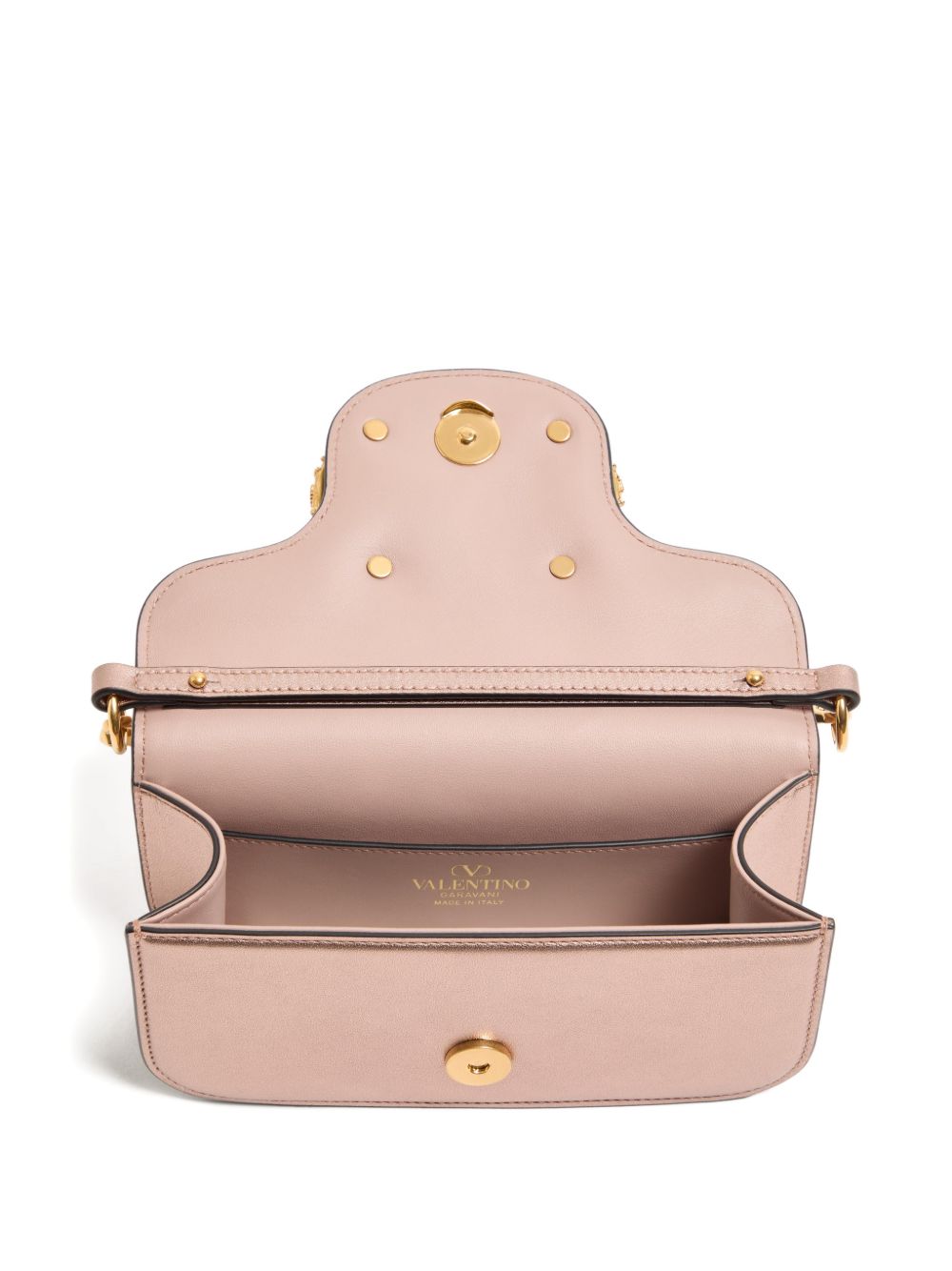 Valentino Garavani Women Locò Small Leather Shoulder Bag VALENTINO GARAVANI