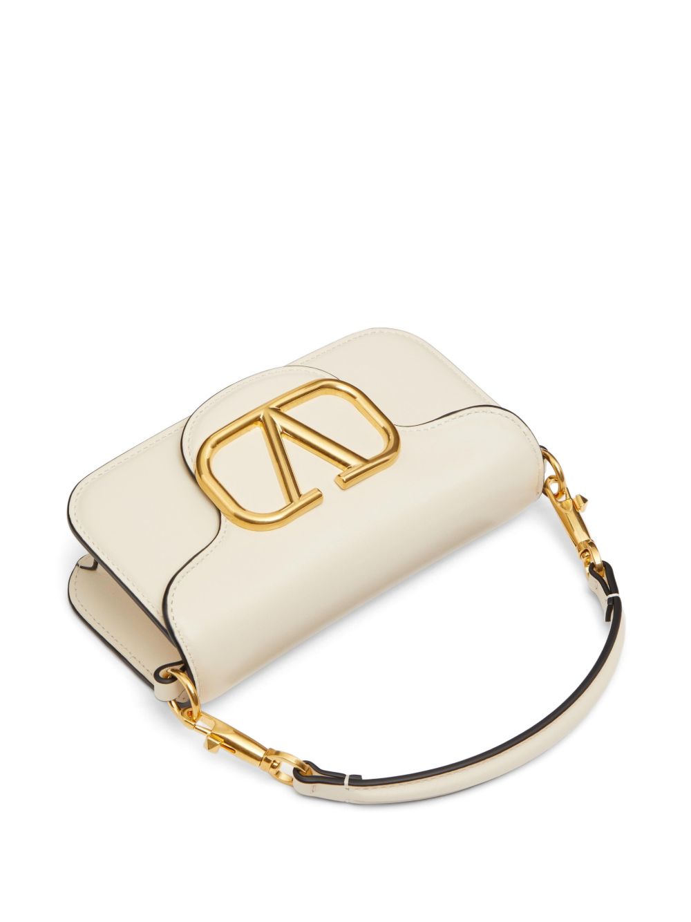 Valentino Garavani Women Locò Small Leather Shoulder Bag VALENTINO GARAVANI